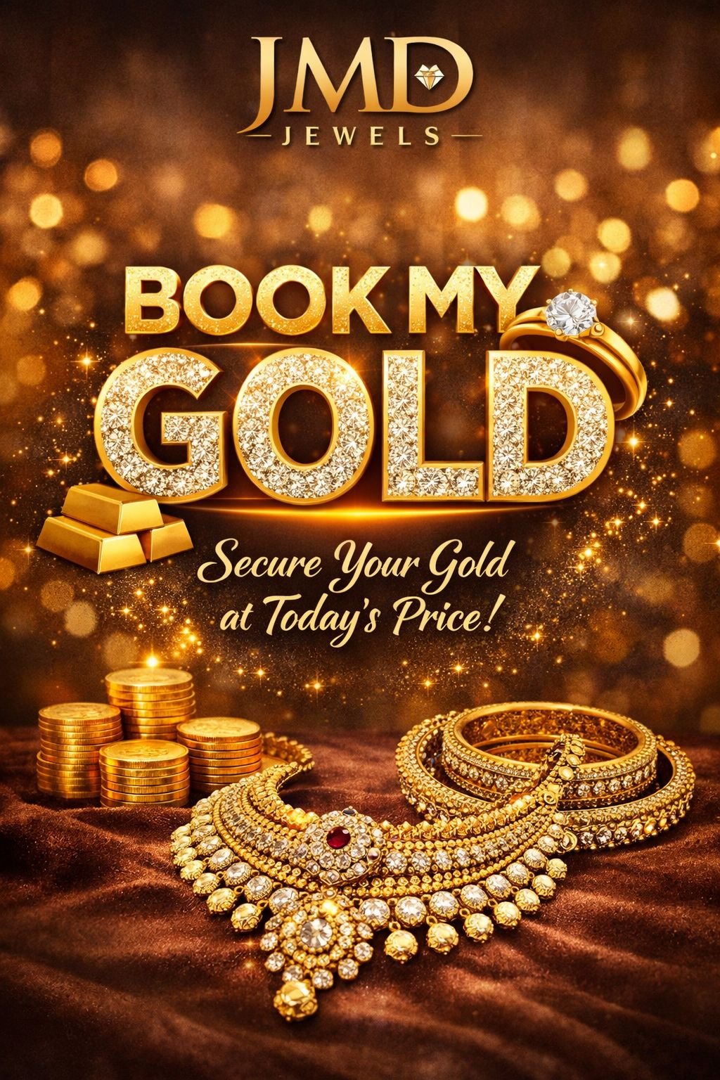 Digital Gold 24KT - Monthly Deposit Scheme for 24KT Gold by JMD Jewellers