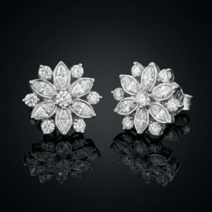 Diamond Studded Earrings